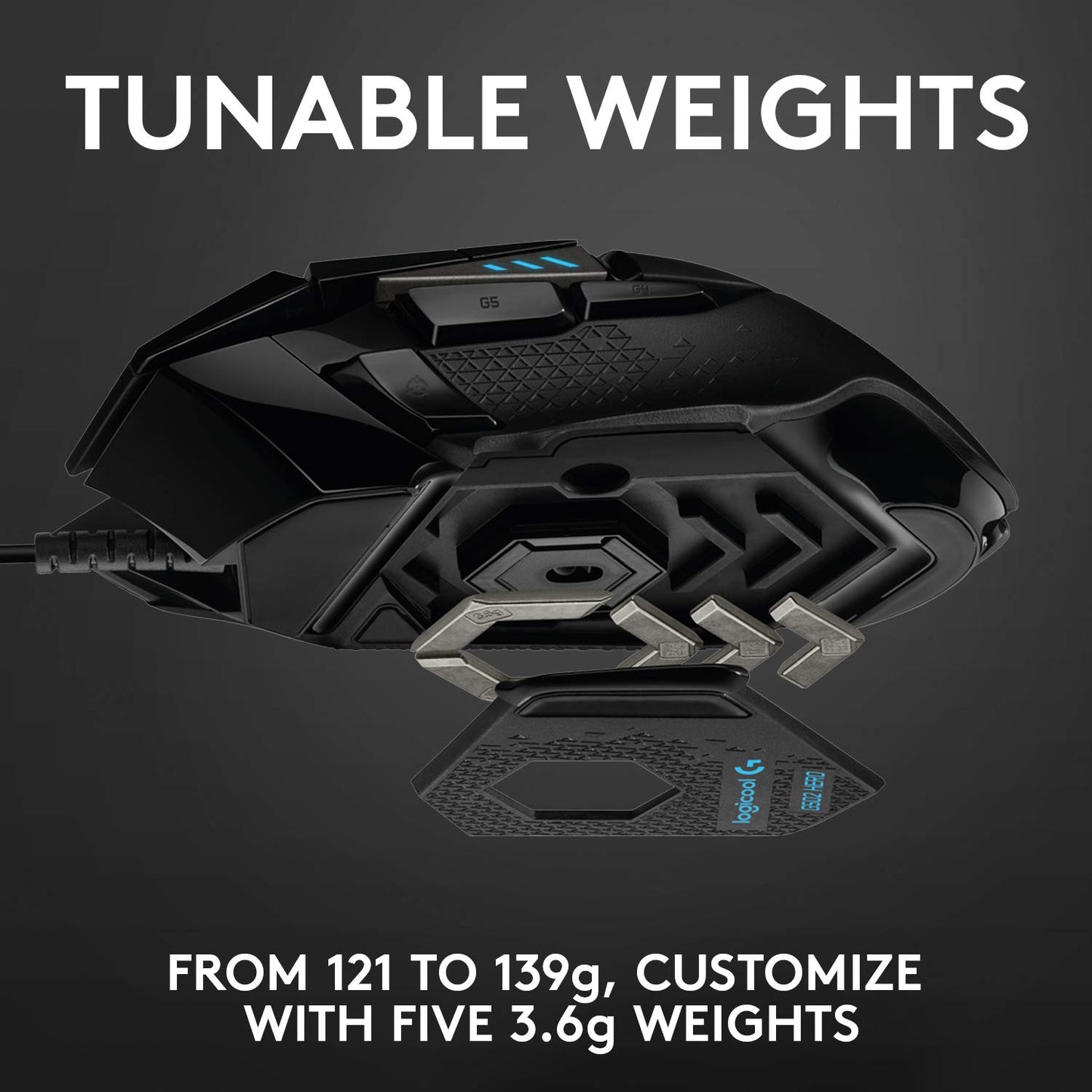 Logitech G502 Hero High Performance Wired USB Gaming Mouse (Open Box)