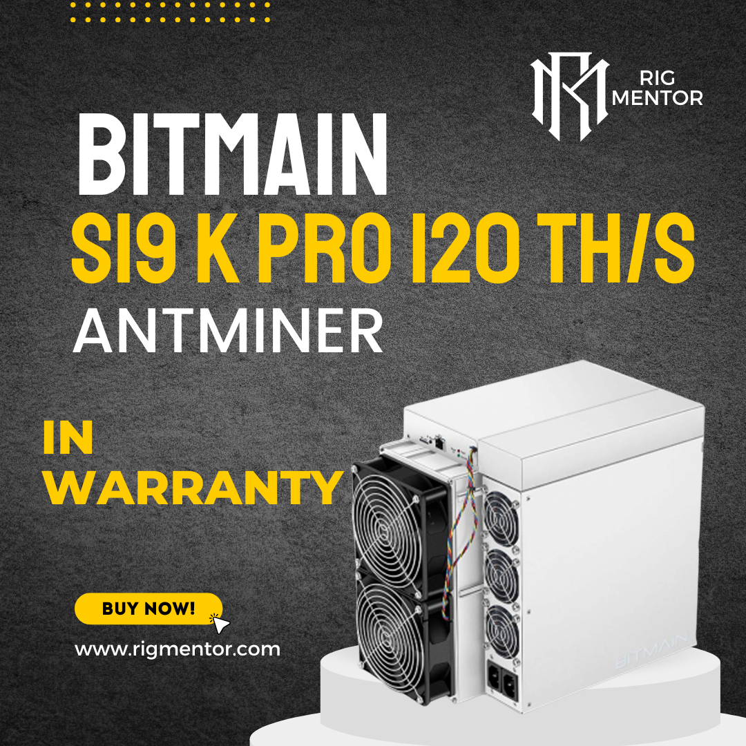 Bitmain S19 K PRO 120Th/s (Brand New)