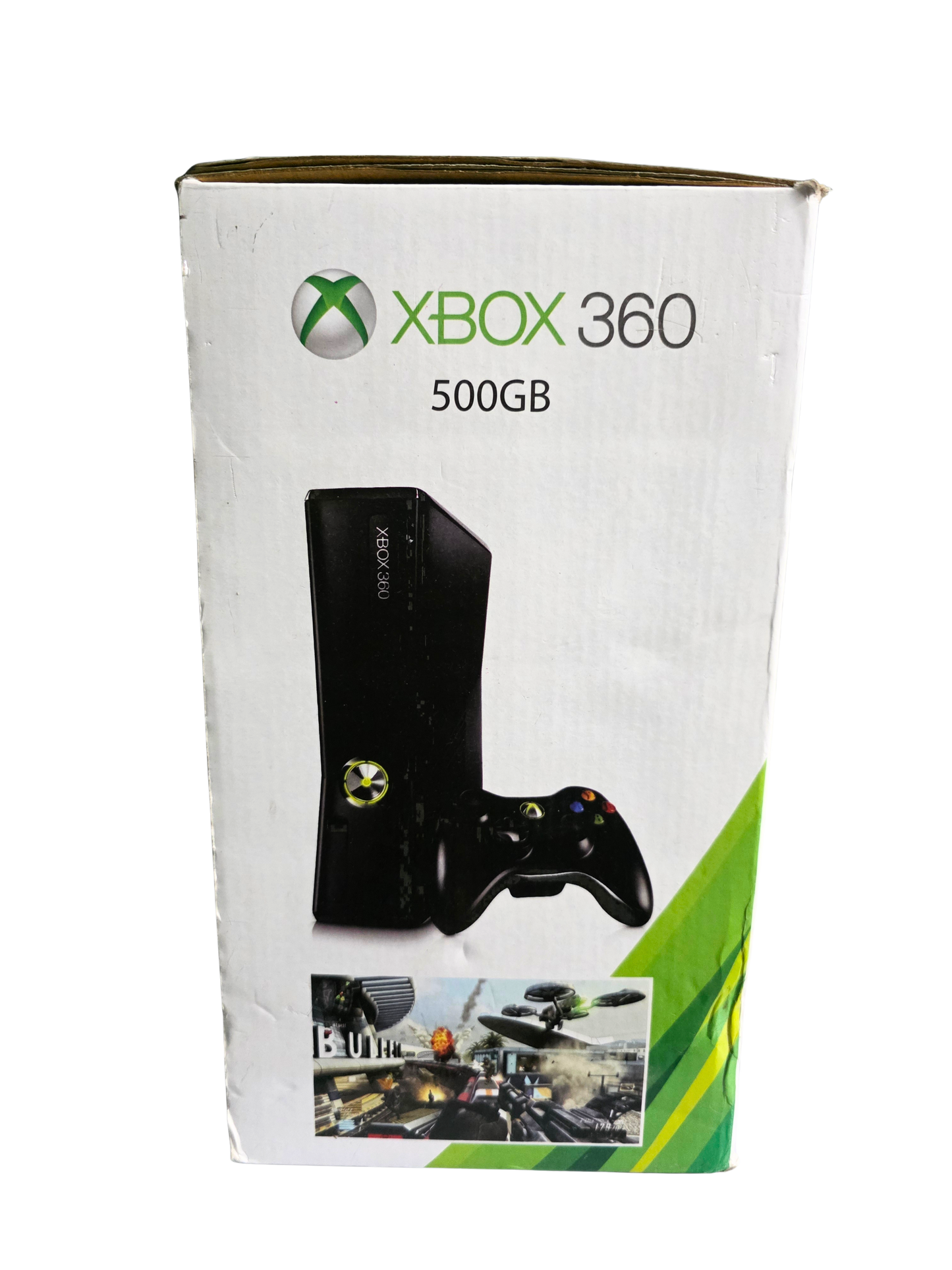 Microsoft Xbox 360 Slim 500GB with 50+ Games Loaded BLACK (Pre Owned)