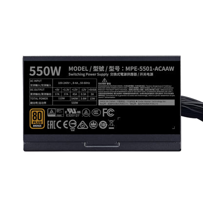 Coolermaster MWE 550 Watt Bronze (Pre Owned)