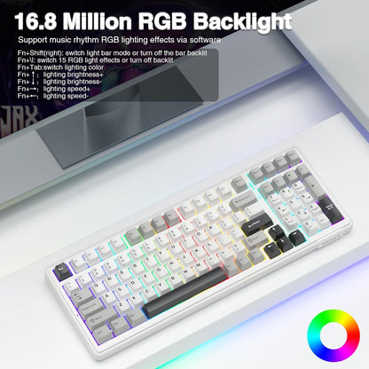 Aula F99 Wireless Mechanical Keyboard (Open Box)