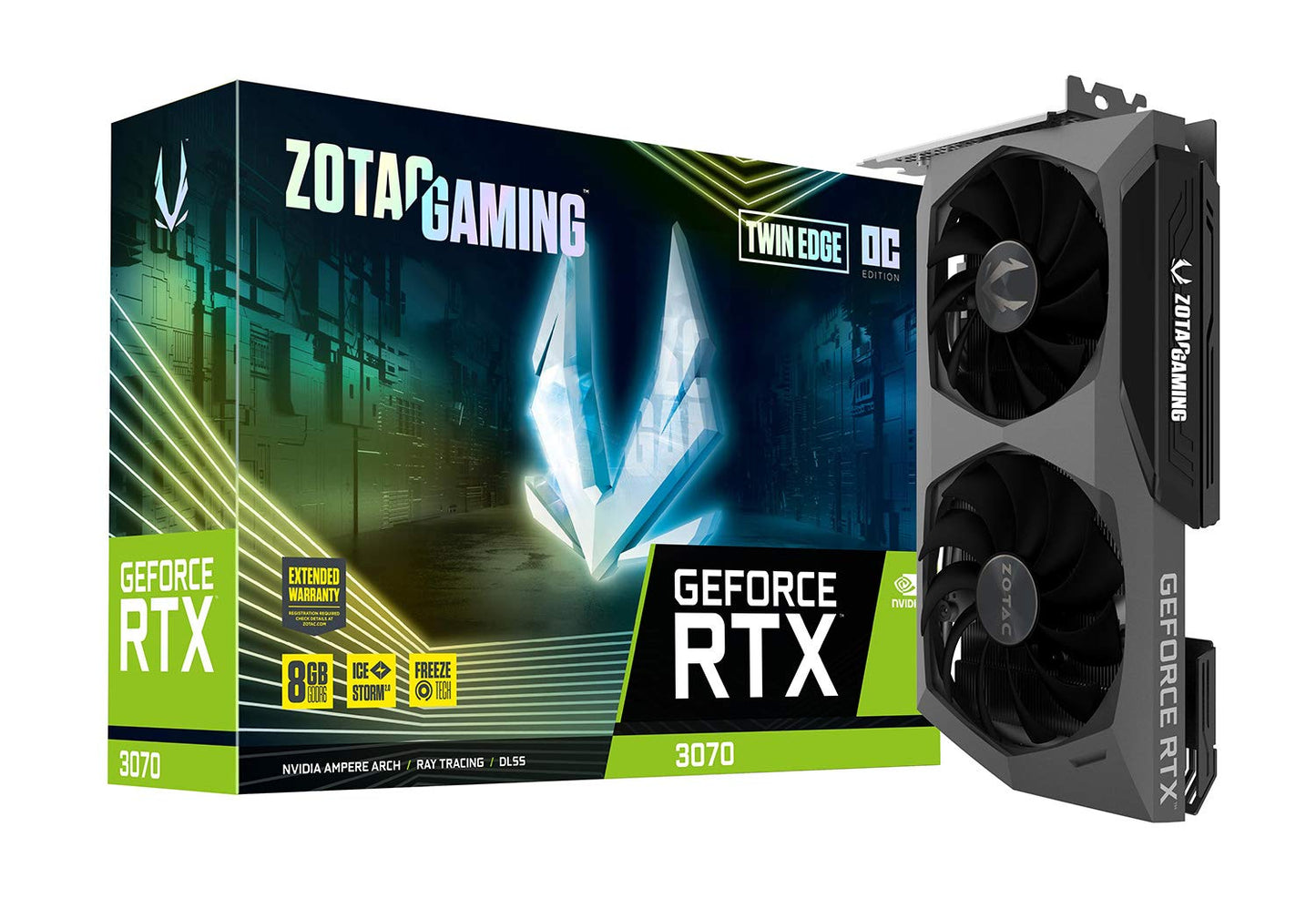 ZOTAC GAMING GeForce RTX 3070 Twin Edge OC 8GB GDDR6 (Pre Owned)
