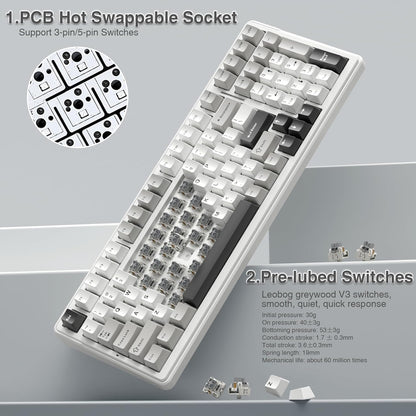 Aula F99 Wireless Mechanical Keyboard (Open Box)