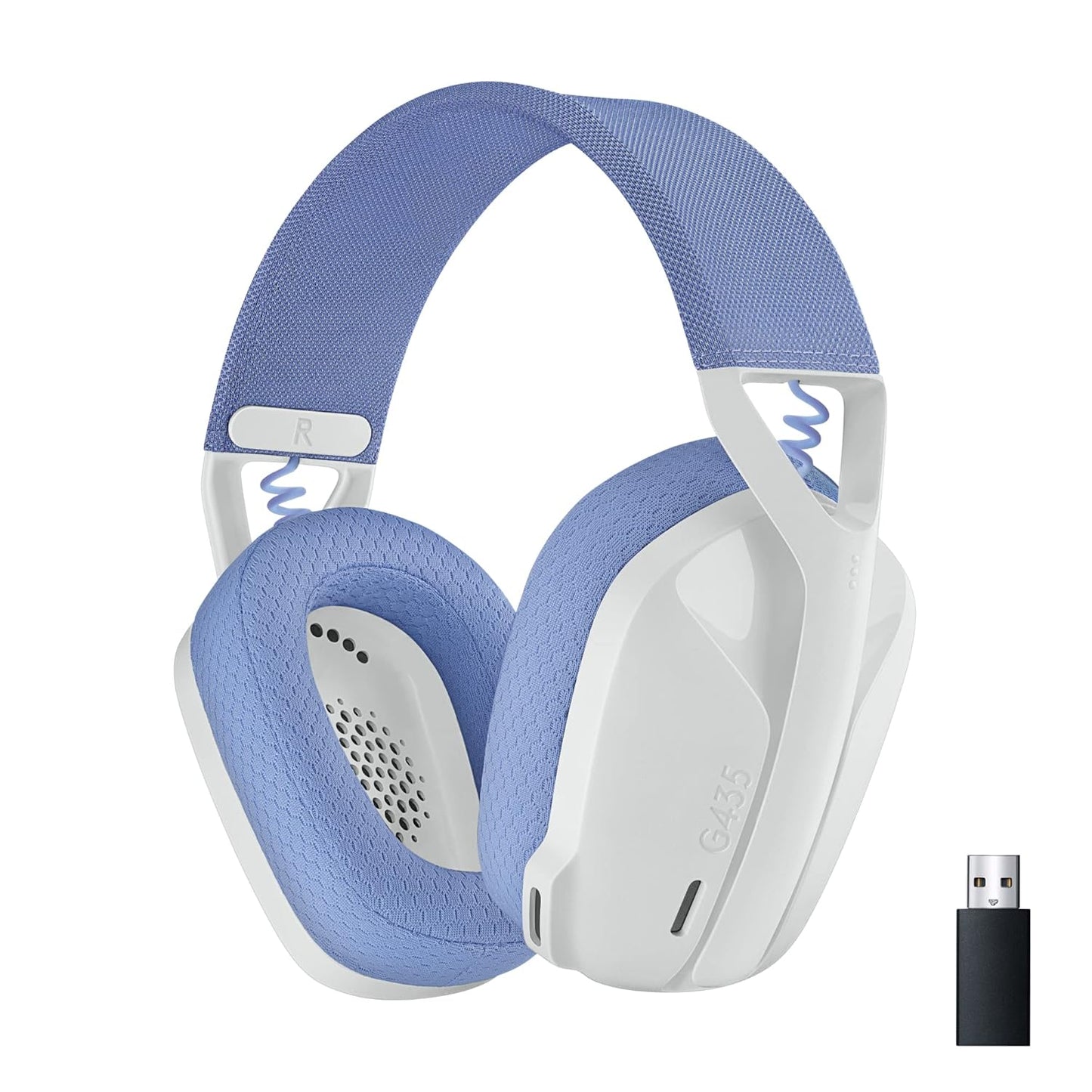 Logitech G435 Wireless Gaming Headset (White)(Open Box)