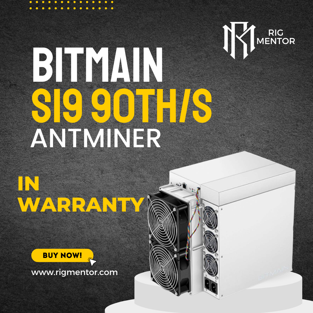 Bitmain S19 90 TH/s (Pre Owned)