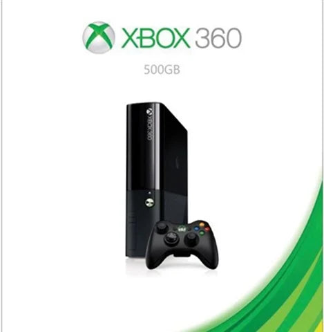 Microsoft Xbox 360 Slim 500GB with 50+ Games Loaded BLACK (Pre Owned)