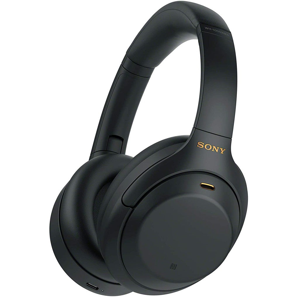 Sony WH-1000XM4 Noise Cancellation Wireless Bluetooth Over-Ear Headphones with Mic - Black (Brand New)
