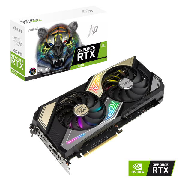 ASUS KO GeForce RTX 3070 OC Edition 8GB (Pre-Owned)