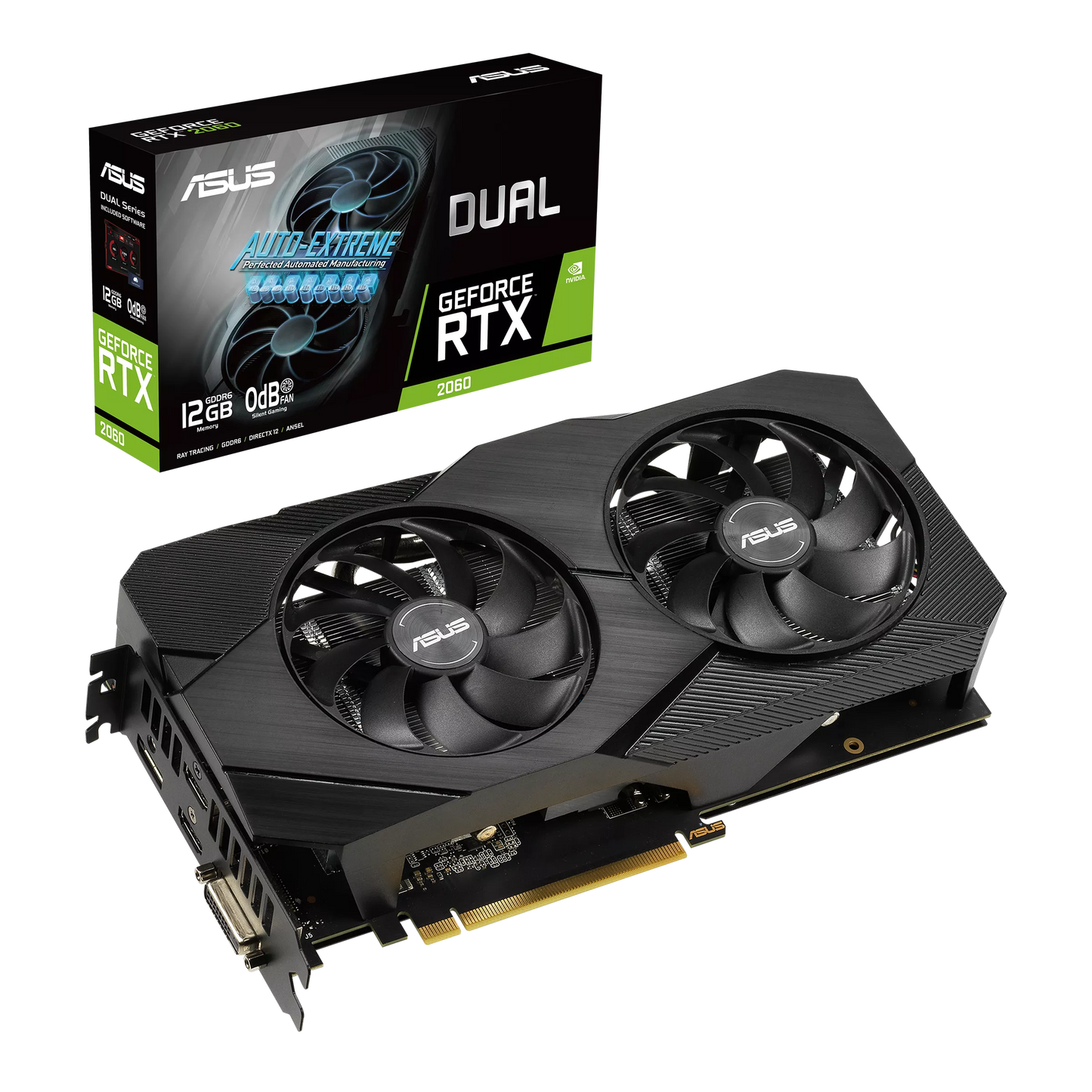 Asus Dual RTX 2060 EVO OC 12GB Gaming (Pre Owned)