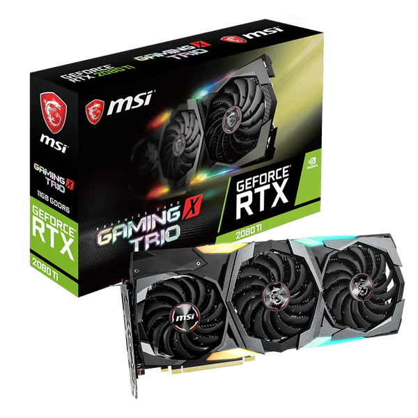 MSI Nvidia RTX 2080 Ti Gaming X Trio 11GB GDDR6 (Pre Owned)