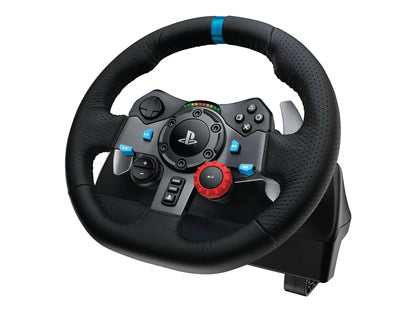 Logitech G29 Racing Wheel with Thrustmaster T-LCM Pedals Combo (Pre Owned)