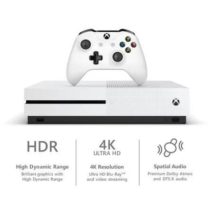 Microsoft Xbox One S 500GB(Pre Owned)