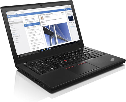Lenovo Thinkpad X260 intel core i5 6th Gen with 12.5 inch HD Display, Windows 11 and MS Office 2021 Pre-installed (Pre Owned)