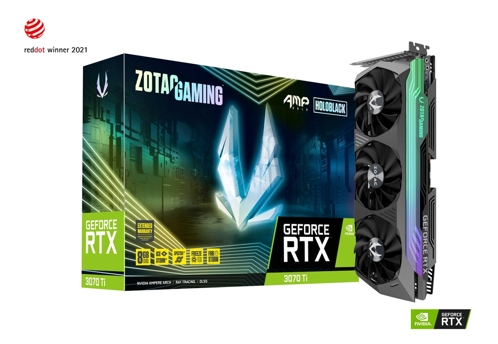 ZOTAC Gaming GeForce RTX 3070 Ti AMP Holo GDDR6X 8GB (Pre Owned)